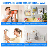 Use tape do not drill